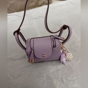 Miniature coin purse/keychain